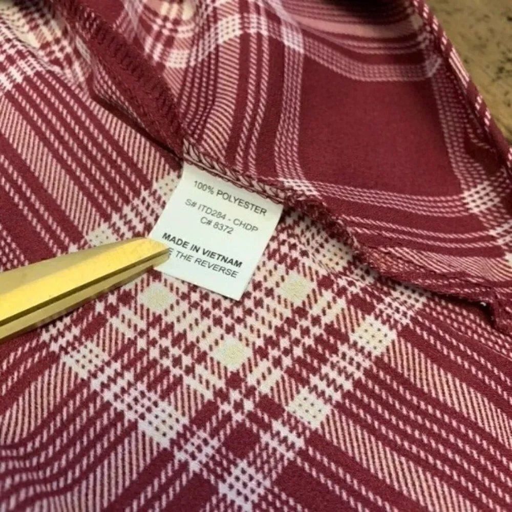 Plaid Top - Picture 5 of 13